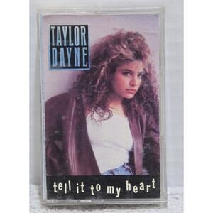 Taylor Dayne Cassette Tell It To My Heart 1987 Arista Records